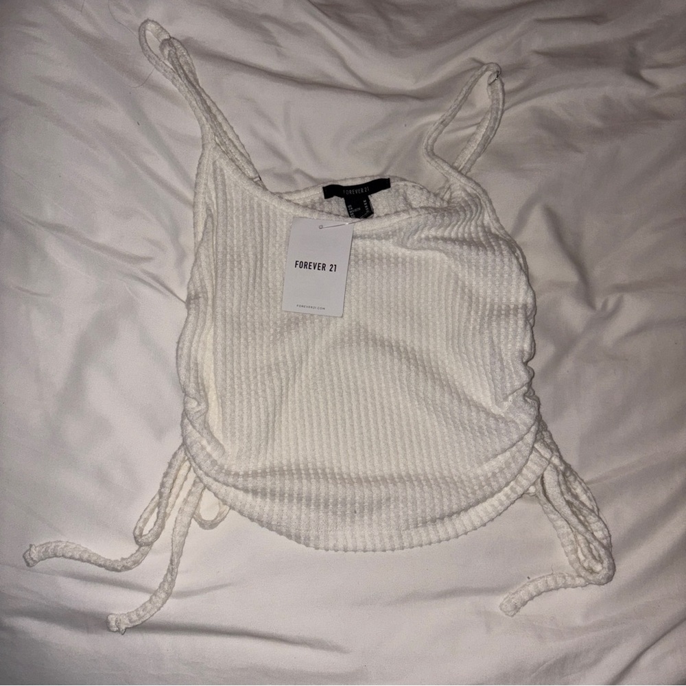 brand new forever 21 side tie tank